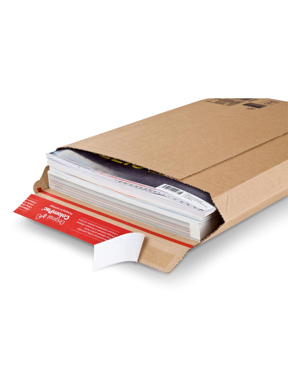 Wellpapp-Versandtaschen, braun