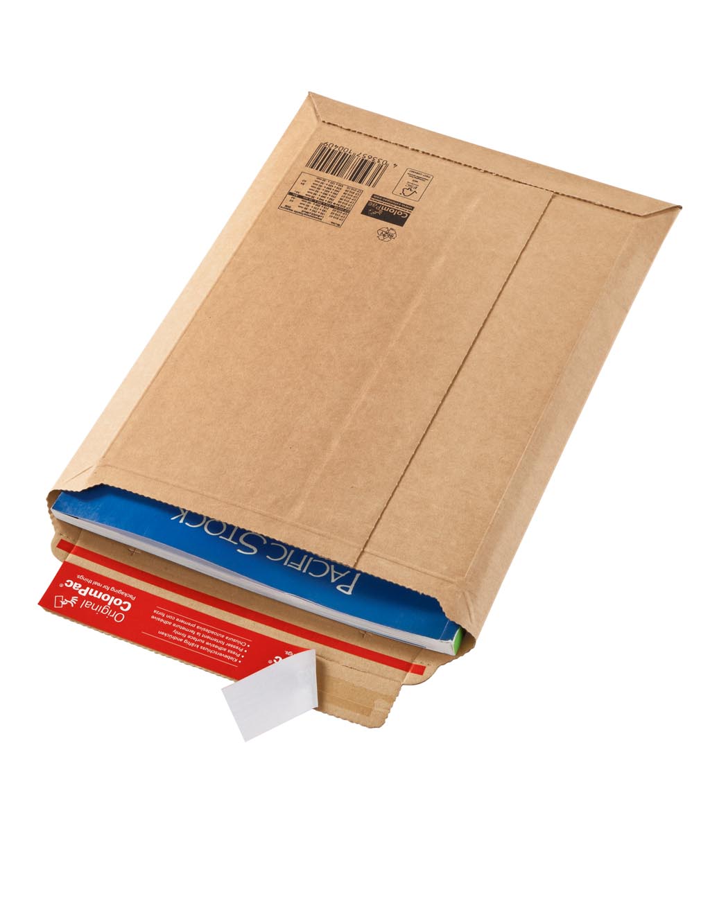 Wellpapp-Versandtaschen, braun